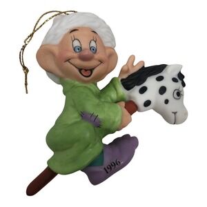 Dopey Grolier Collectibles 1996 Dated Disney Holiday Ornament